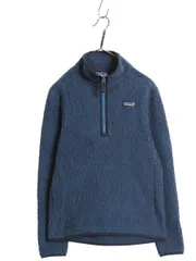 【お得なクーポン配布中!】 パタゴニア レトロ パイル フリース ジャケット レディース S / 古着 18年製 ハーフジップ プルオーバー ジャンパー アウトドア ボア 廃盤