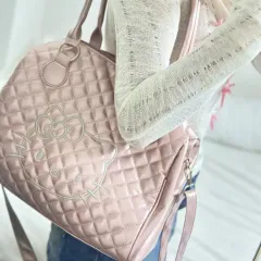 新品 ハローキティ キルティング ショルダーバッグ ピンク バッグ