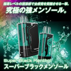 Vapengin Model3（ベイプエンジンモデル3）スターター（本体1個・フレーバーカートリッジ スーパーブラックメンソール1個） ベイプ 本体 持ち運びシーシャ vape 電子タバコ 爆煙