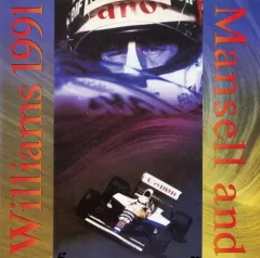 ナイジェルマンセル　ウィリアムズ　ルノー　直筆サイン入り　証明書付き ナイジェル マンセル ウィリアムズ ルノー 直筆サイン