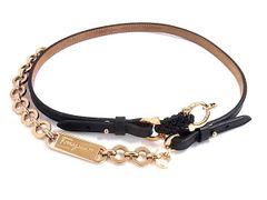 正規品】miumiu チェーン付きレザーベルト ブラック | Mercari