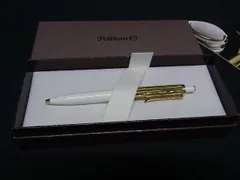 ■新品■未使用■ Pelikan ペリカン スーベレーン K400 ノック式 ボールペン 筆記用具 文房具 ステーショナリー アイボリー系 FU3902のサムネイル