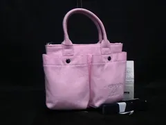 ■新品同様■ HYDROGEN ハイドロゲン ポリエステル100％ スカル 2WAY ハンドバッグ ショルダー レディース ピンク系 FU5487