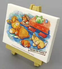【中古】雑貨 おねんね イーゼル付きミニアート PAMO NO MURE 「ポケットモンスター」 ポケモンセンター限定