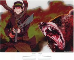 ドロヘドロ】ヒバナ付録ポスター2015年11/10号［カイマン&ニカイドウ