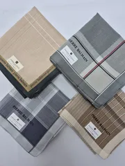 【新品】PIERRE BALMAIN メンズハンカチ 4枚セット お買い得品