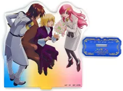 【中古】アクリルスタンド・アクリルパネル キラ＆カガリ＆ラクス スタンド付きアクリルプレート 「機動戦士ガンダムSEEDシリーズ グランプリ2024」 ナムコ限定