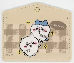 【中古】収納・携帯用アイテム ちいかわ＆ハチワレ 窓付きカードケース 「ちいかわ なんか小さくてかわいいやつ」