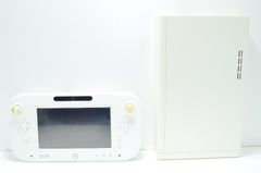 ● 【送料無料】 ニンテンドー Nintendo Wii U 本体 32GB WUP-101(01) ＋ ゲームパッド WUP-010 セット ホワイト　現状品