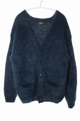 アンユーズド UNUSED 22AW MOHAIR KNIT CARDIGAN 7G NAVY SIZE 4 US2271 モヘヤ カーディガン ニット ネイビー 【ブランド古着ベクトル】【中古】250125のサムネイル