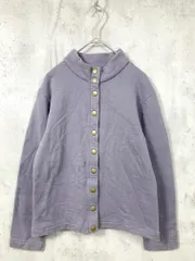 agnes b アニエスベー EAN5M001 裏起毛 スウェット カーディガン size1/グレー ■■レディース