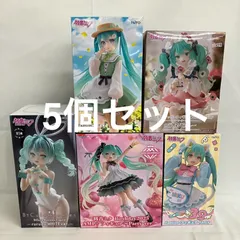 未開封 初音ミク ぬーどるストッパー 他 フィギュア 5個セット SFQ011 c107