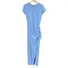 POLObyRalphLauren(ポロラルフローレン) ワンピース サイズXS レディース - ライトブルー 半袖/マキシ丈