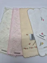 【新品】ブランド タオルハンカチ 4枚セット お買い得品