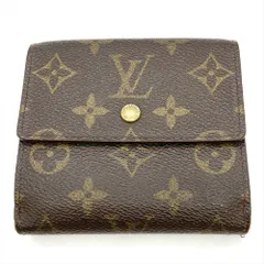 ルイヴィトン LOUIS VUITTON 三つ折り財布 三つ折り財布 M61654 ブラウン TH0938 モノグラム ポルトフォイユエリーズ ユニセックス【中古】