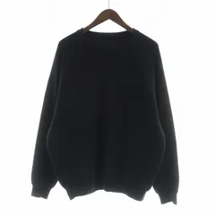 ソフネット SOPHNET. CASHMERE DOUBLE FACE CREWNECK KNIT ニット セーター 長袖 カシミヤ XL 黒 ブラック SOPH-232056 ■GY17 /MQのサムネイル