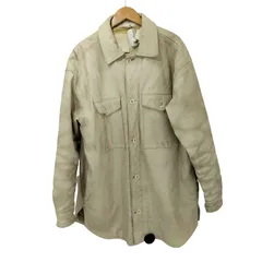 メゾンマルタンマルジェラ Maison Martin Margiela 12AW White Leather Shirt Jacket メンズ import：L のサムネイル