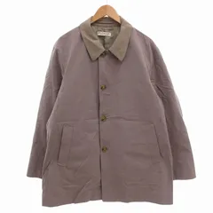 B&Y ユナイテッドアローズ BEAUTY&YOUTH ビューティー&ユース バルマカーンコート ステンカラー ひざ丈 XL グレー 1225－186－9378 /FF のサムネイル