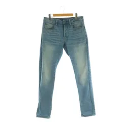 ジースターロウ G-Star RAW 3301 SLIM デニムパンツ ジーンズ ボタンフライ ストレッチ W31 W32 ブルー /MY ■OS