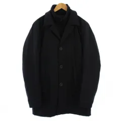 ヘルノ HERNO チェスターコート ミドル丈 中綿ライナー付き 50 ネイビー IM0155U /BM