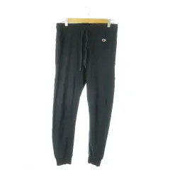 チャンピオン CHAMPION REVERSE WEAVE スウェットパンツ コットン ワンポイント Cロゴワッペン 裏毛 M 紺 ネイビー C3-F202 /AO23 ■GY99