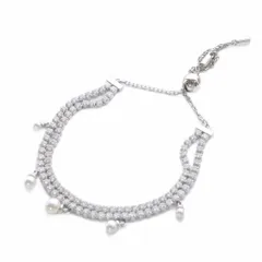 スワロフスキー SWAROVSKI Ariana Grande パール ブレスレット シルバー色