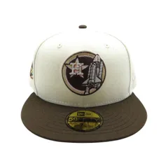 NEW ERA HOUSTON ASTROS APOLLO 11 59FIFTY CAP WHITE/BROWN サイズ7-5/8 ニューエラ ヒューストンアストロズ アポロ11号 ベースボールキャップ 大名店