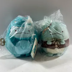 ★ 未使用 すみっコぐらし ぬいぐるみ 2点 まとめ商品 一番くじ とかげおもちゃぬいぐるみ とかげぬいぐるみ BANDAI 現状品 0.5kg