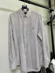 ポロ ヴィンテージ ストライプ シャツ 出品