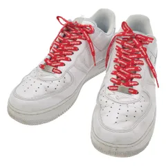 Supreme×NIKE シュプリーム ナイキ AIR FORCE 1 LOW スニーカー CU9225-100 ホワイト 28.5cm
