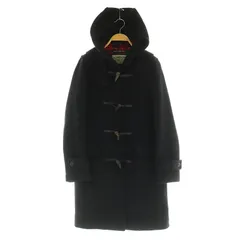 ロンドントラディション LONDON TRADITION ダッフルコート 裏地チェック 34 ブラック /MY ■OS