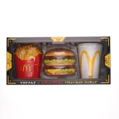 ビッグマック初号機&マックフライポテト弐号機&マックシェイク零号機 バリューセット マクドナルド×エヴァンゲリオン 完成品 可動フィギュア マクドナルド