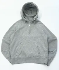 NIKE ナイキ ハーフ ジップアップ グレー フードTシャツ
