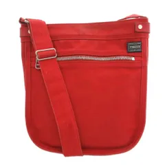 ポーター PORTER ガール ネイキッド BOOK BAG ショルダーバッグ キャンバス レッド /UO