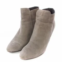 コールハーン COLE HAAN NARELLE BOOTIE ショートブーツ ブーティー スエード 7B 24cm グレー W05180 /TK