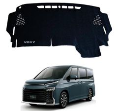 トヨタ ヴォクシー 90系 専用 ダッシュボードマット HUDなし 日焼け防止 劣化防止 保護マット ポリエステル素材 滑り止め ロゴ付き アクセサリー 内装 カスタムパーツ