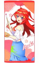 [중고] 수건·수건 나카노 5월 빅 페이스 타월 [5등분의 신부* Painter Cafe]