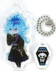 【中古】キーホルダー イデア・シュラウド 「ディズニー ツイステッドワンダーランド ブラインド2連アクリルキーホルダーコレクション デフォルメキャラクター式典服vol.2」