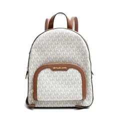 マイケルコース MICHAEL KORS リュック JAYCEE MD ZIP PKT BACKPACK ジェイシー ミディアム ジップ ポケット バックパック レディース バニラ シグネチャー 人気 ブランド おしゃれ 誕生日 プレゼント ギフト 送料無料