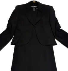 東京ソワール MICHIKO LONDON KOSHINO ブラックフォーマル セットアップ 9号 礼服 喪服 冠婚葬祭 黒 ブラック