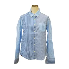 ブルーブルー BLUE BLUE シャツ/ブラウス 長袖 マルチストライプ 2サイズ ブルー レディース F-M8909