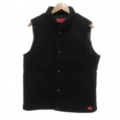 ディッキーズ Dickies ダウンベスト 中綿 無地 XL 黒 ブラック /KE