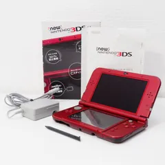 New ニンテンドー 3DS LL 本体 メタリックレッド 任天堂 NINTENDO すぐ遊べるセット