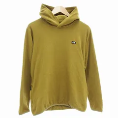 ザノースフェイス THE NORTH FACE マイクロフリースフーディ パーカ プルオーバー ロゴ 長袖 M マスタード NL71931 /AE