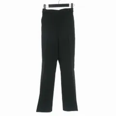 マルニ MARNI 20AW ウール フレアパンツ スラックス 36 黒 ブラック PAMA0132U1 国内正規