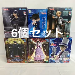 未開封 名探偵コナン Luminasta 他 フィギュア 6個セット SFQ019 c101