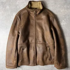 00s Columbia ボア ライナー フェイク ムートン ジャケット L / 00年代 オールド コロンビア ブルゾン ジャンパー レザー 裏ボア