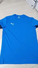 プーマ 機能性 半袖 トレーニングウェア ブルー XXL