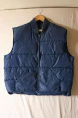 EDDIE BAUER (エディー・バウアー) 90s グースダウン ベスト ネイビー