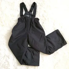 【クリーニング済み】IGNIO  130 ジャンプスーツ　黒　スノーウェア　雪遊び　スノーボード　スキー